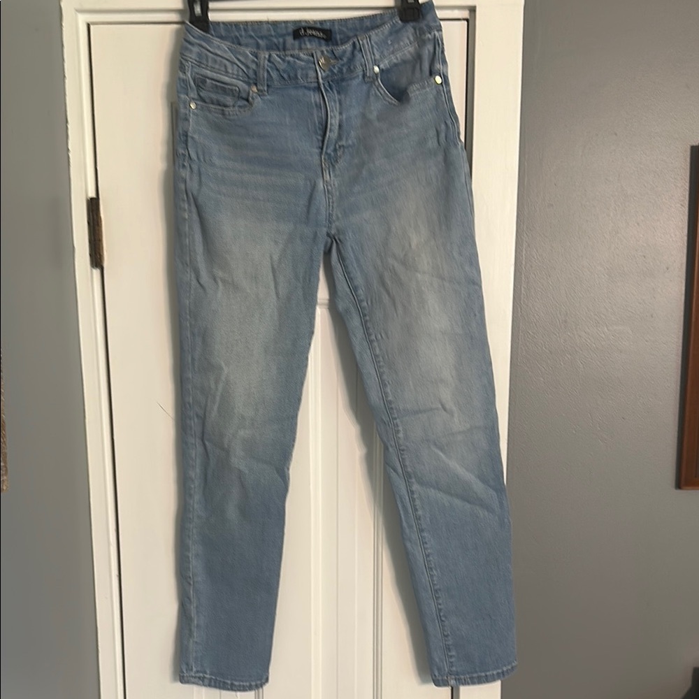 d. jeans Blue Ankle Cropped Denim